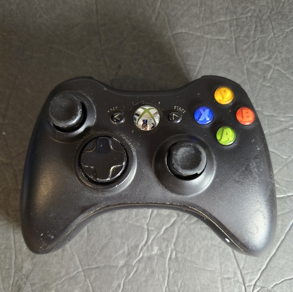 Microsoft Xbox 360 Wireless Game Controller Bluetooth Gaming Joystick - Black